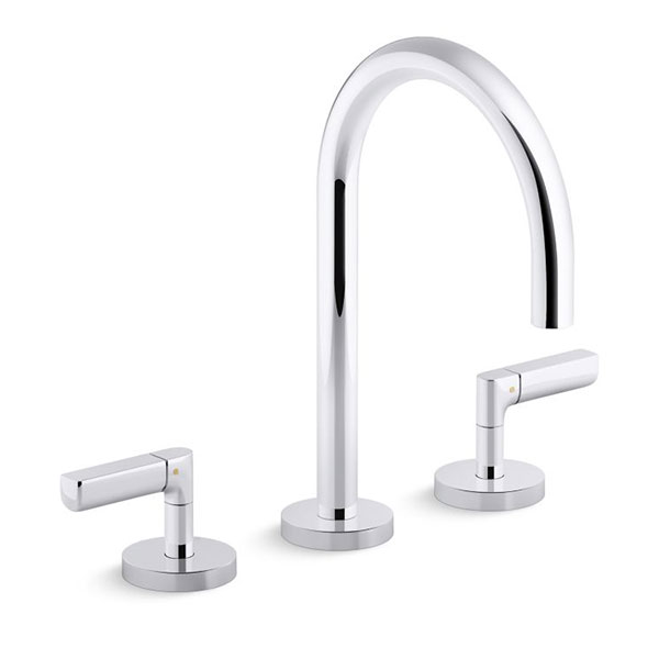 The Granite Group P23348LVCP Kallista One 1.20 GPM 8" Widespread