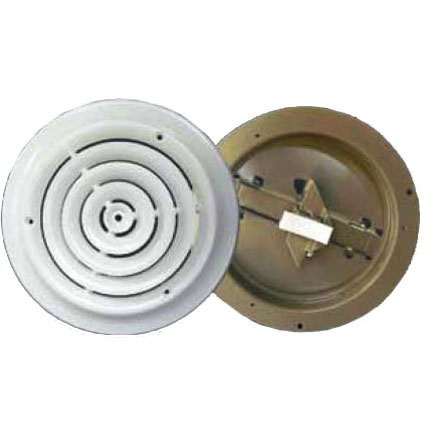 6" ROUND CEILING DIFFUSER DAMPER