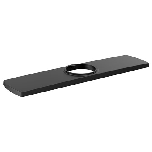 690106-BL Delta Escutcheon Matte Black | The Granite Group