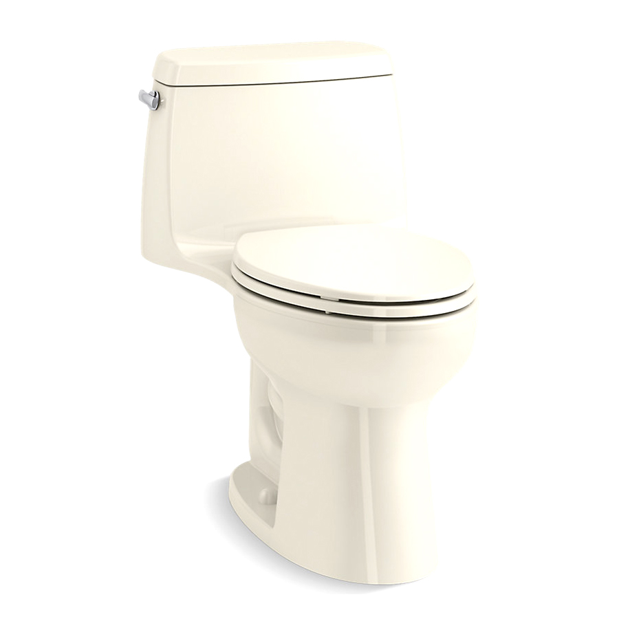 3081296 Kohler Santa Rosa Comfort Height 1.28 GPF OnePiece Compact