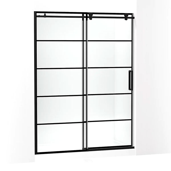 The Granite Group 701696G79BL Composed 78" X 60" Sliding Shower