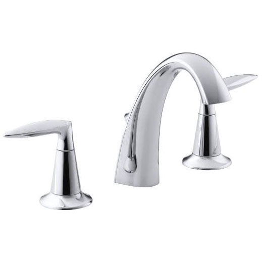 451024CP Kohler Alteo 1.20 GPM 8" Widespread Lavatory Faucet With Pop