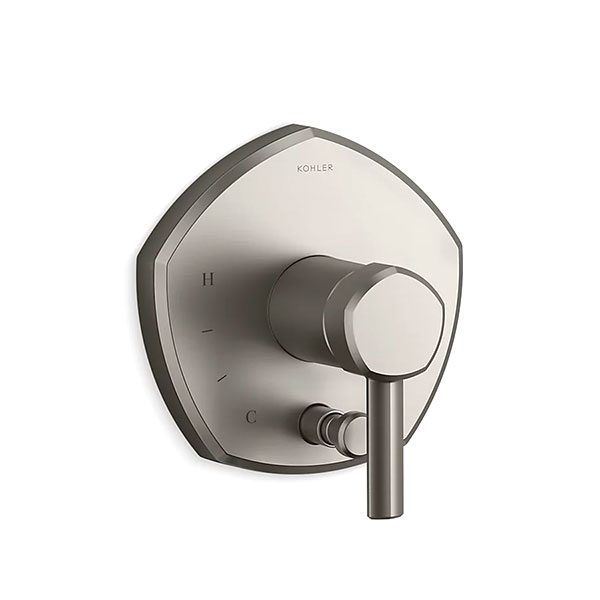 T27044-4-BN Kohler Occasion Rite-Temp Valve Trim With Push-Button ...