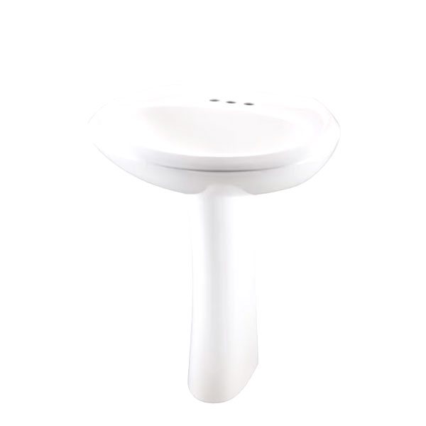The Granite Group G0022514 Gerber Maxwell Standard Pedestal Lavatory